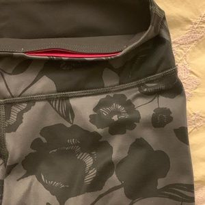 Lululemon Black Floral Legging